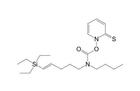 1-{[N-Butyl-N-[5'-(triethylsilyl)-4'-pentenyl]carbamoyl]oxy}-2(1H)-pyridinethione