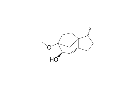 8-Methoxy-2-methyltricyclo[6.2.1.0(1,5)]undec-5-en-7.beta.-ol