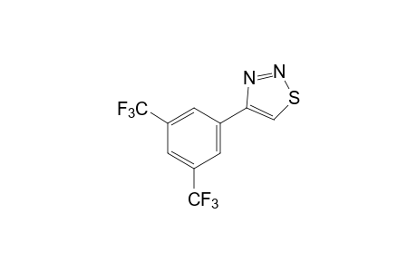 4-(alpha,alpha,alpha,alpha',alpha',alpha'-HEXAFLUORO-3,5-XYLYL)-1,2,3-THIADIAZOLE