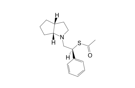 (1S,1'R,5'R)-(+)-[2-(2'-AZABICYCLO-[3.3.0]-OCTAN-2'-YL)-1-PHENYLETHYL]-THIOACETATE