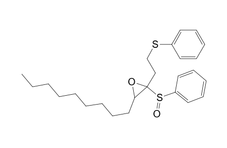 3,4-epoxy-3-phenylsulfinyl-1-phenylthiotridecane