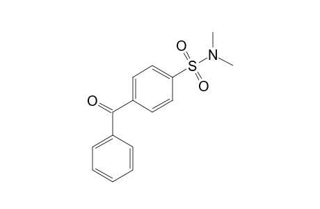 p-BENZOYL-N,N-DIMETHYLBENZENESULFONAMIDE