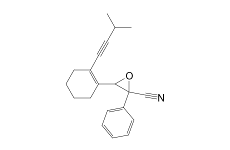 Oxiranecarbonitrile, 3-[2-(3-methyl-1-butynyl)-1-cyclohexen-1-yl]-2-phenyl-, cis-