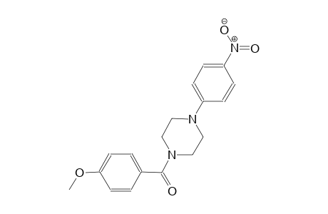 1-(4-methoxybenzoyl)-4-(4-nitrophenyl)piperazine