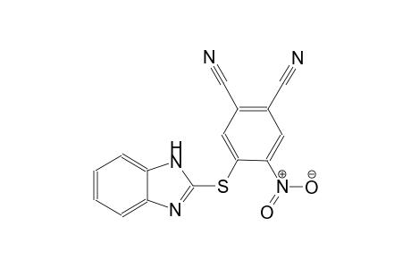 4-(1H-Benzimidazol-2-ylsulfanyl)-5-nitrophthalonitrile