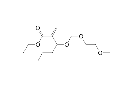 Ethyl 2-[1-[(2-methoxyethoxy)methoxy]butyl]propenoate