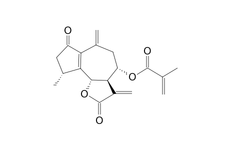 (4-BETA-H)-8-ALPHA-(2-METHYLPROPENOYLOXY)-2-OXO-1(5),10(14),11(13)-GUAIATRIEN-12,6-ALPHA-OLIDE