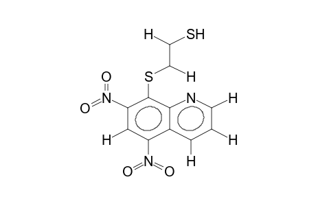 8-(2-MERCAPTOETHYLTHIO)-5,7-DINITROQUINOLINE