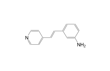 Benzenamine, 3-[2-(4-pyridinyl)ethenyl]-