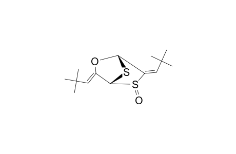 3,6-BIS-(2,2-DIMETHYLPROPYLIDENE)-2-OXA-5,7-DITHIABICYCLO-[2.2.1]-HEPTANE-5-OXIDE