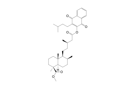 DIHYDROPRENYL-LAPACHOL-17-BETA-DIHYDRO-JUNICEDRATE-METHYLESTER