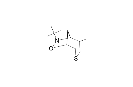 7-TERT.-BUTYL-5-METHYL-8-OXA-3-THIA-7-AZABICYCLO-[4.2.1]-NONANE