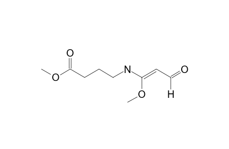 4-[(2-FORMYL-1-METHOXYVINYL)AMINO]BUTYRIC ACID, METHYL ESTER