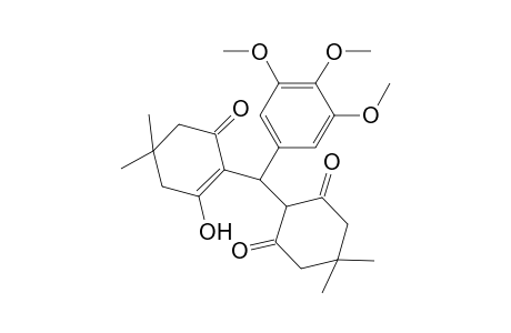 2-[(2-hydroxy-4,4-dimethyl-6-oxo-1-cyclohexenyl)-(3,4,5-trimethoxyphenyl)methyl]-5,5-dimethylcyclohexane-1,3-dione