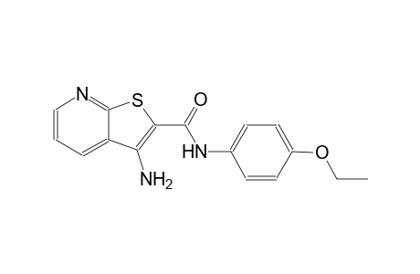 thieno[2,3-b]pyridine-2-carboxamide, 3-amino-N-(4-ethoxyphenyl)-