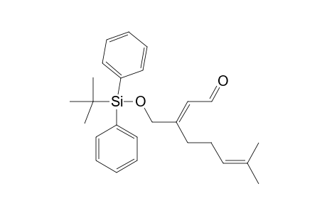 (2E)-3-[[[TERT.-BUTYL-(DIPHENYL)-SILYL]-OXY]-METHYL]-7-METHYL-OCTA-2,6-DIENAL