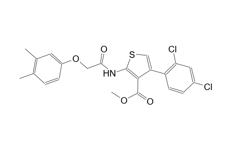 methyl 4-(2,4-dichlorophenyl)-2-{[(3,4-dimethylphenoxy)acetyl]amino}-3-thiophenecarboxylate