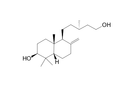 (+)-(13S)-labd-8(17)-ene-3.beta.,15-diol