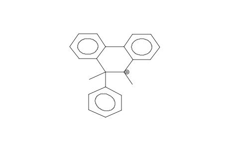 9-PHENYL-9,10-DIMETHYLPHENANTHRENONIUM CATION