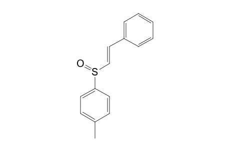 1-methyl-4-[(E)-2-phenylethenyl]sulfinylbenzene