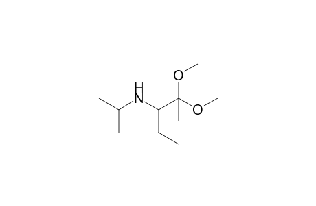 (1-ethyl-2,2-dimethoxy-propyl)-isopropyl-amine