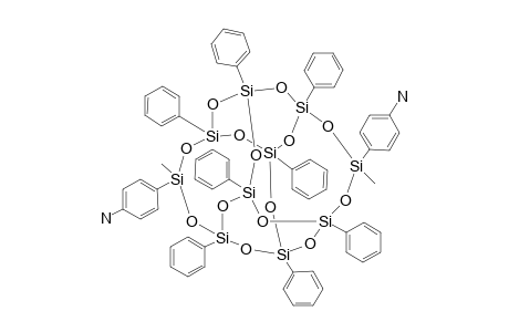 (TRANS)-DDSQ(P-AP)(ME);(TRANS)-[(PARA-AMINOPHENYL)-METHYLSILYL]-BRIDGED-PHENYL(8)-DOUBLE-DECKER-SILSESQUIOXANE