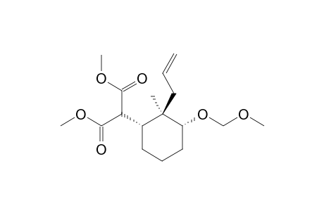 TRANS-DIMETHYL-[2'-METHYL-3'-METHOXYMETHYLOXY-2'-(PROP-2''-ENYL)-CYClOHEXYL]-MALONATE