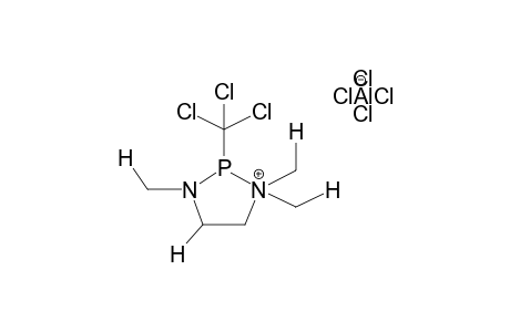 1,3,3-TRIMETHYL-2-TRICHLOROMETHYL-1-AZA-3-AZANIO-2-PHOSPHOLANETETRACHLOROALUMINATE