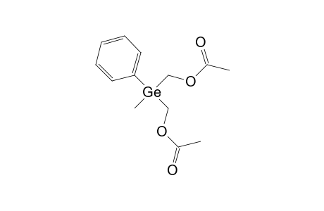 bis(Acetoxymethyl)phenyl germane