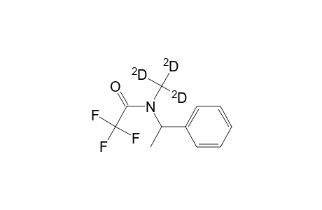 N-trifluoroacetyl-N-trideuteromethyl-1-phenyl-ethylamine