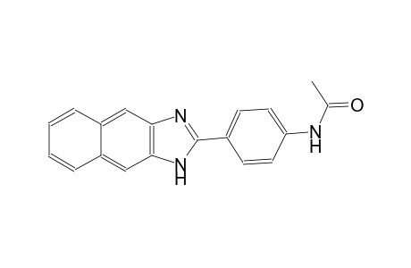 N-[4-(1H-naphtho[2,3-d]imidazol-2-yl)phenyl]acetamide