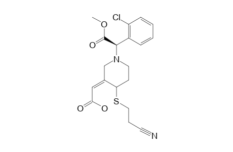 (Z)-(7R)-2-OXO-CLOPIDOGREL;DERIVATIZED-H4-METABOLITE