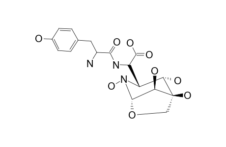 SB-219383;SIGNALSET-#1;N-(L-TYROSYL)-2-AMINO-[1(S*),3(S*),5(R*),8(R*)-2,4,5,8-TETRAHYDROXY-7-OXA-2-AZABICYCLO-[3.2.1]-OCT-3-YL]-ACETIC-ACID