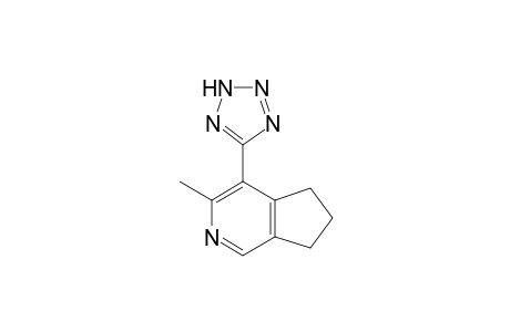 3-Methyl-4-(2H-tetrazol-5-yl)-6,7-dihydro-5H-cyclopenta[c]pyridine