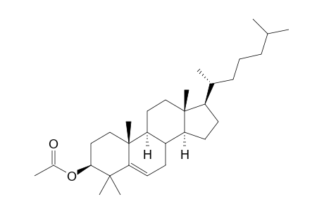 4,4-Dimethylcholest-5-en-3.beta.-yl acetate