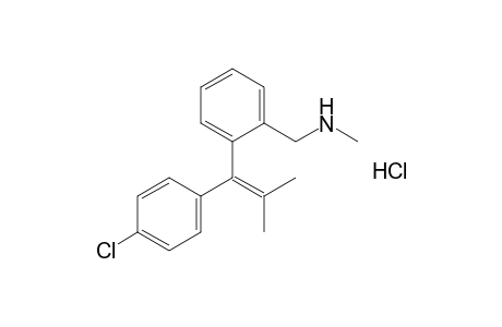 o-[1-(p-chlorophenyl)-2-methylpropenyl]-N-methylbenzylamine, hydrochloride