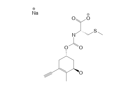 (3S,5S,11R)-N-([(1-ETHYNYL-3-HYDROXY-2-METHYL-1-CYCLOHEXEN-5-YL)-OXY]-CARBONYL)-S-METHYL-1-CYSTEINE