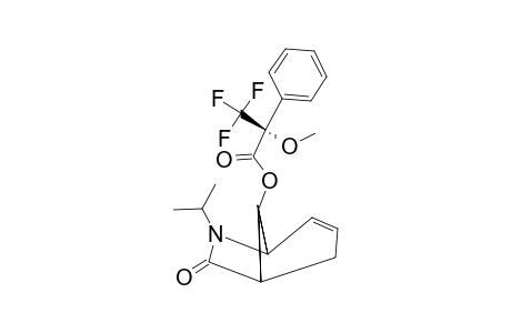 (1S,2S',5R,8R)-6-ISOPROPYL-8-[2'-PHENYL-2'-METHOXY-2'-(TRIFLUOROMETHYL)-PROPIONATO]-6-AZABICYCLO-[3.2.1]-OCT-3-EN-7-ONE