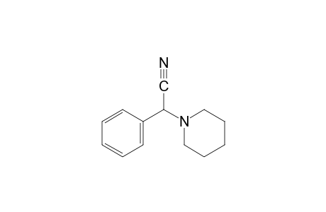 1-Piperidineacetonitrile, .alpha.-phenyl-