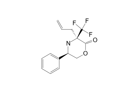 (3R,5R)-3-ALLYL-3-TRIFLUOROMETHYL-5-PHENYLMORPHOLIN-2-ONE