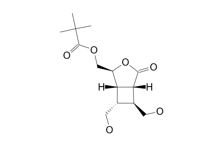 (1R,4S,5S,6S,7S)-6,7-BIS-(HYDROXYMETHYL)-4-(PIVALOYL-OXYMETHYL)-3-OXABICYCLO-[3.2.0]-HEPTAN-2-ONE