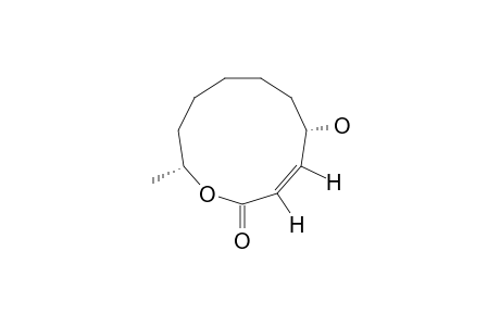 (2Z,4S,10R)-4-HYDROXY-2-UNDECEN-10-OLIDE;(Z)-NORISOPATULOLIDE_C