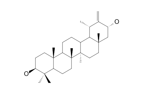 21-ALPHA-HYDROXY-TARAXASTEROL;18-ALPHA,19-ALPHA-URS-20(30)-EN-3-BETA,21-ALPHA-DIOL