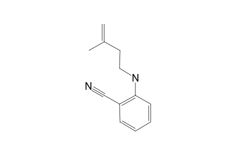 2-cyano-N-(3-methylbut-3-enyl)benzenamine