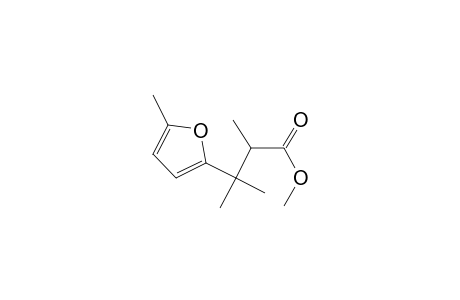 2-Furanpropanoic acid, .alpha.,.beta.,.beta.,5-tetramethyl-, methyl ester, (.+-.)-