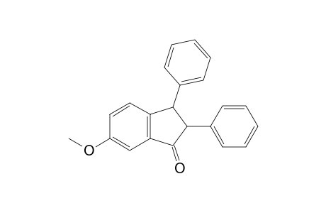 2,3-Dihydro-6-methoxy-2,3-diphenylinden-1-one