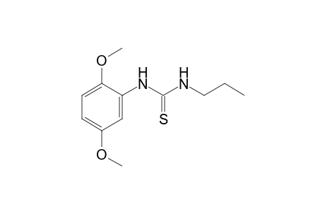 1-(2,5-dimethoxyphenyl)-3-propyl-2-thiourea