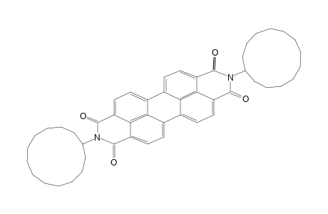 N,N'-DICYCLOTRIDECYL-3,4,9,10-PERYLENETETRACARBOXYLIC 3,4:9,10-DIIMIDE