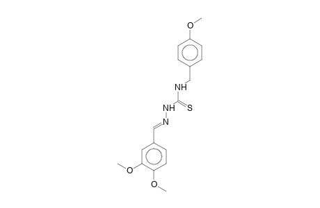 3,4-dimethoxybenzaldehyde N-(4-methoxybenzyl)thiosemicarbazone