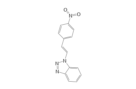 (E)-1-[2-(4-NITROPHENYL)-ETHEN-1-YL]-BENZOTRIAZOLE